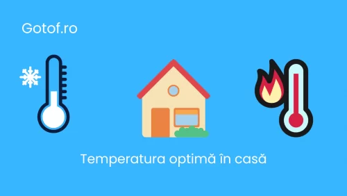 Temperatura optimă în casă